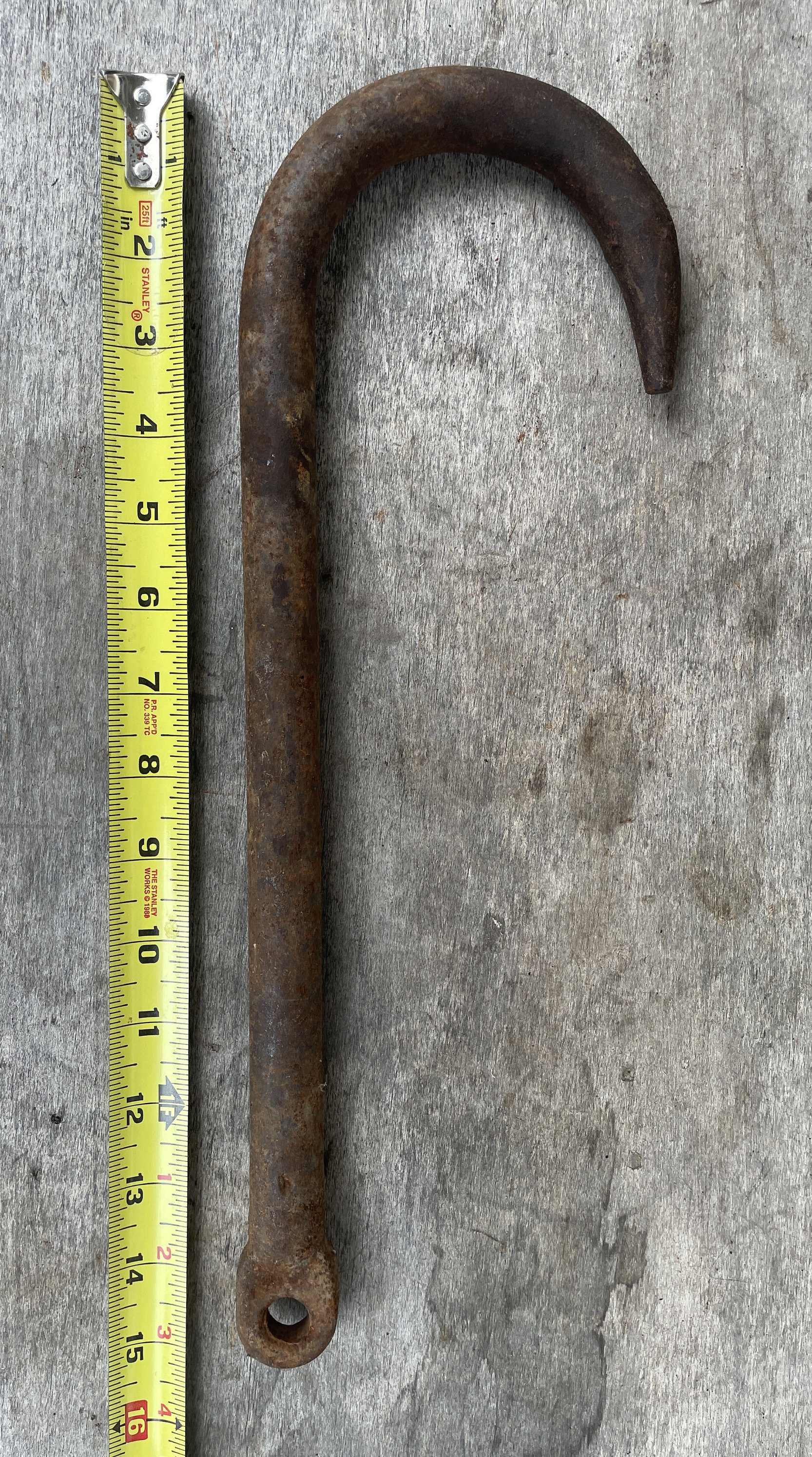 Antique Iron Butcher's Hook Etsy