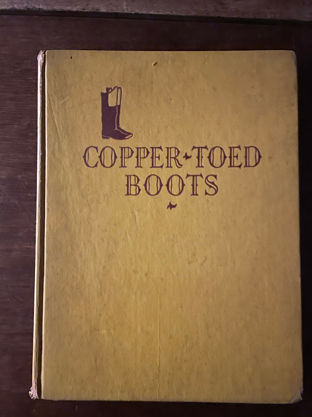 Copper Toed Boots by Marguerite Deangeli Vintage 1938 Hardcover Book Historic Childrens Book Etsy