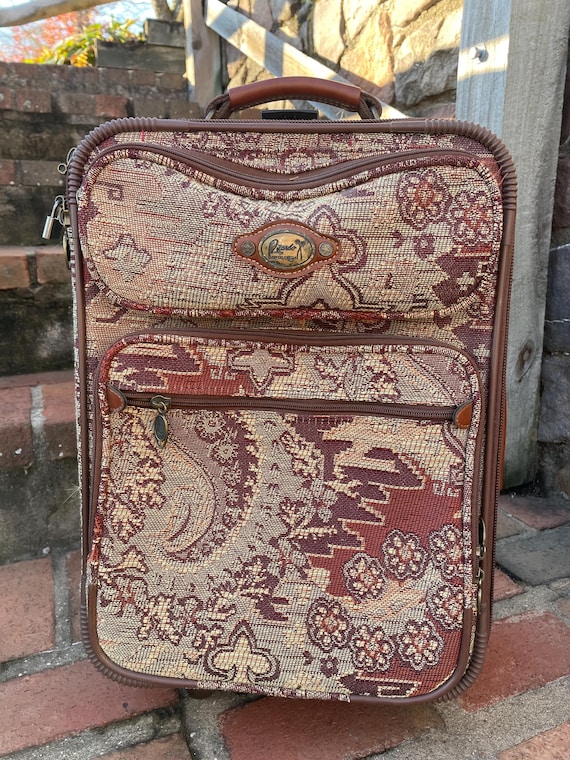 5pc jordache tapestry suitcase Gem