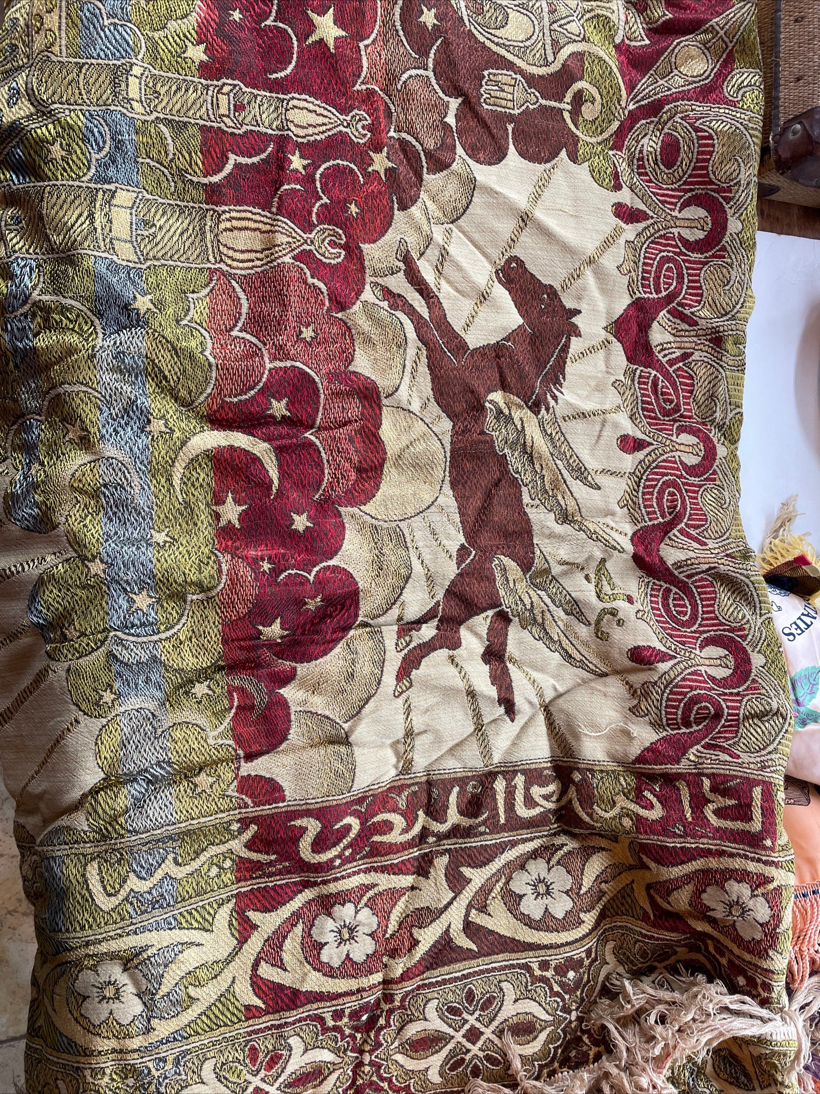 taj mahal piano shawl
