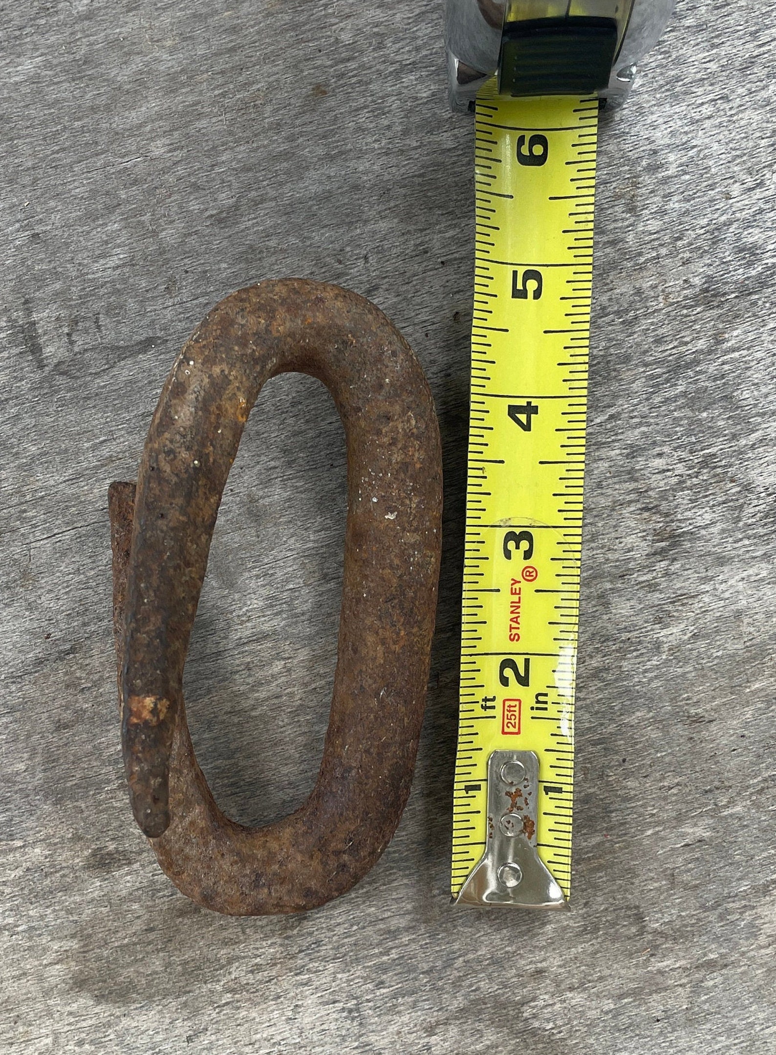 Antique HAND Chain Link Connector Rustic Primitive Farm Etsy