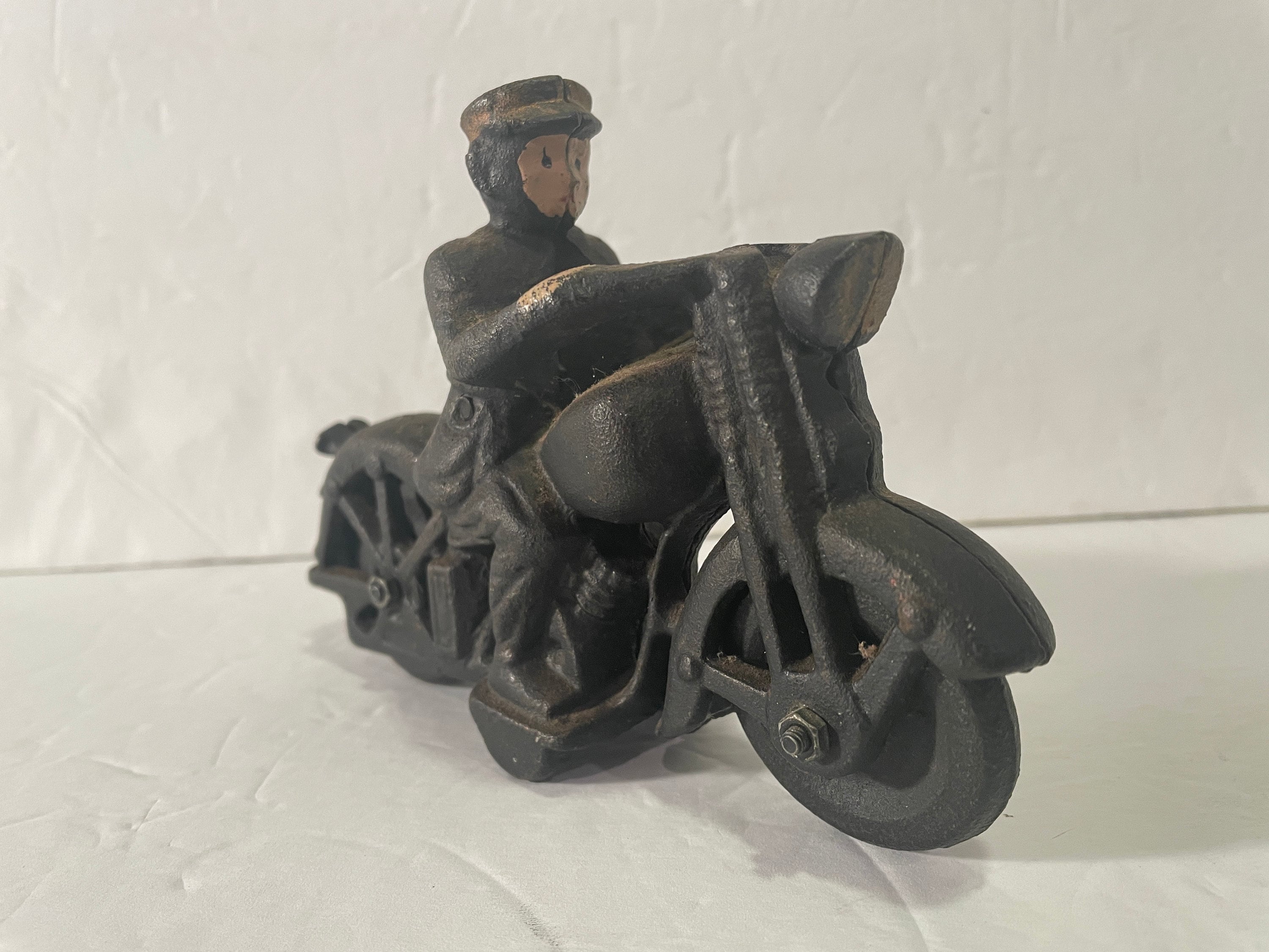 Cast Iron Motorcycle - Etsy
