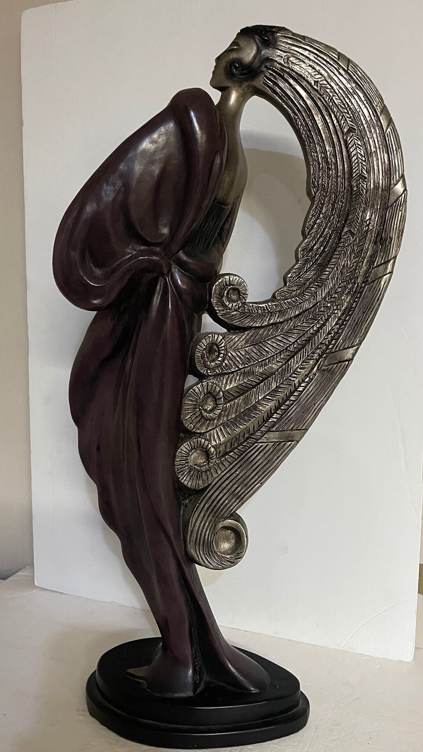 Gold XINXUAN Amazon.com: SCULPTURE 洋書 Statue Bookshelf Modern - Decor Home 洋書