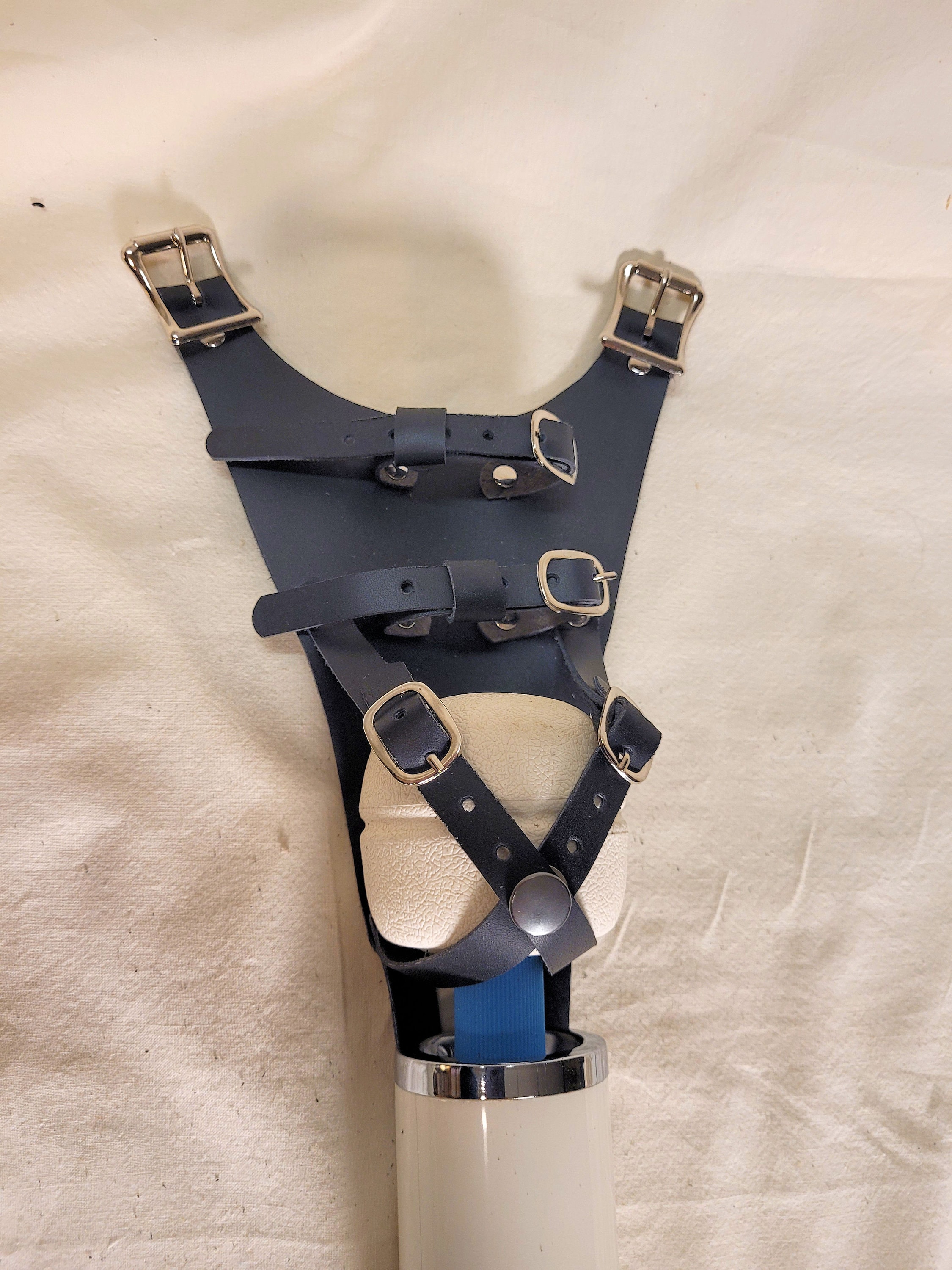 Wand Vibrator Harness For Forced Orgasm Edging Orgasm Denial Etc Custom Sizing Made To