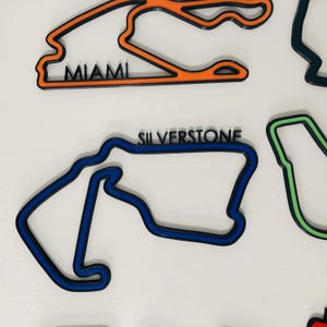 Formula 1, F1 Circuit, Race Track, 3D Wall Art