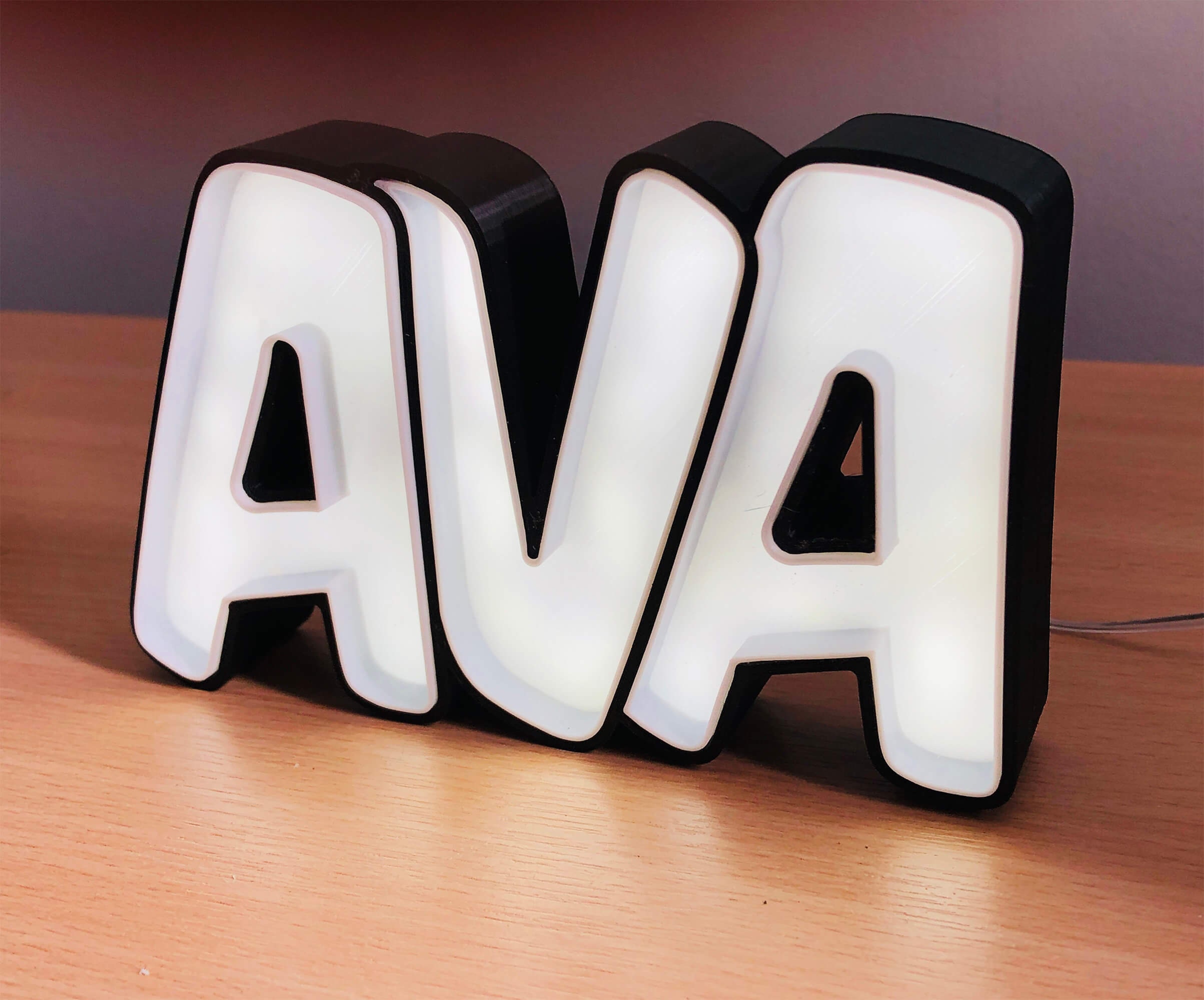 Personalised LED Name Light LED Name Sign Custom Light up Etsy UK