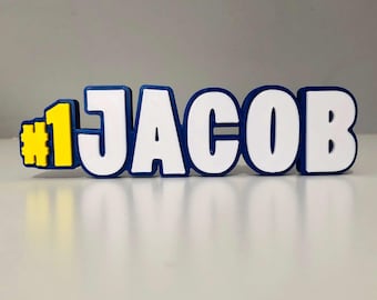 Personalised 3D Gamer Tag Sign: Battle Royale Room Decor