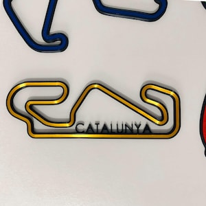 Formula 1, F1 Circuit, Race Track, 3D Wall Art