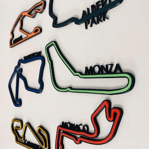 Formula 1, F1 Circuit, Race Track, 3D Wall Art