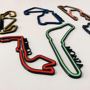 Formula 1, F1 Circuit, Race Track, 3D Wall Art