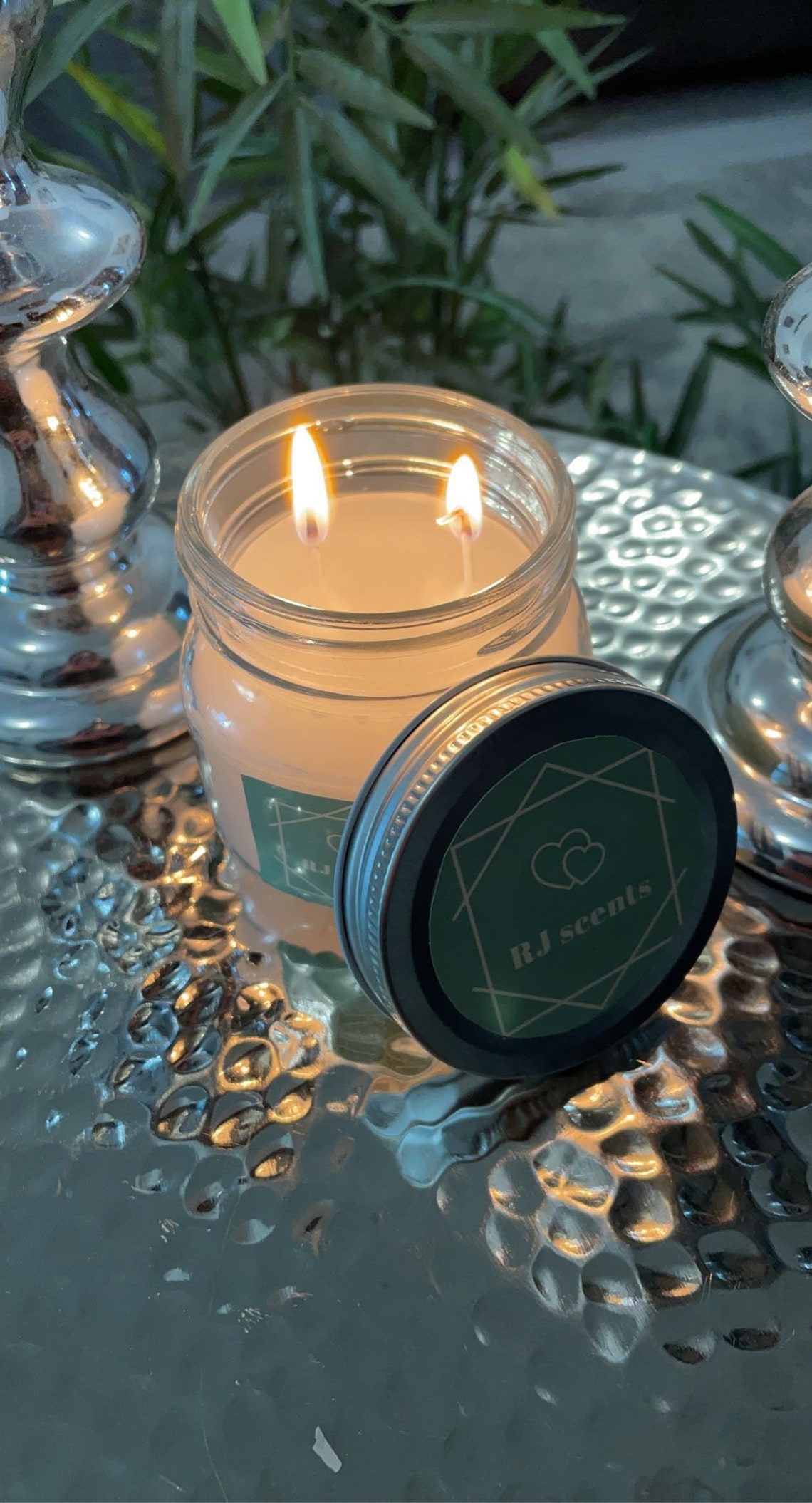 Personalised hidden message candle Etsy