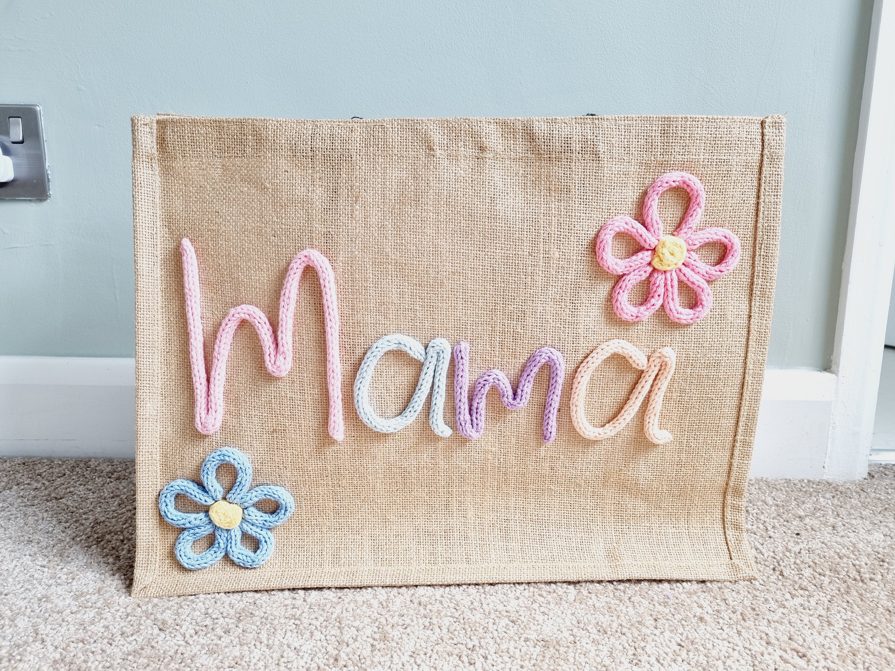 Personalised Jute Bag L Jute Shopper L Shopping Bag L Personalised Jute Bag L Jute Shopper L Shopping Bag L