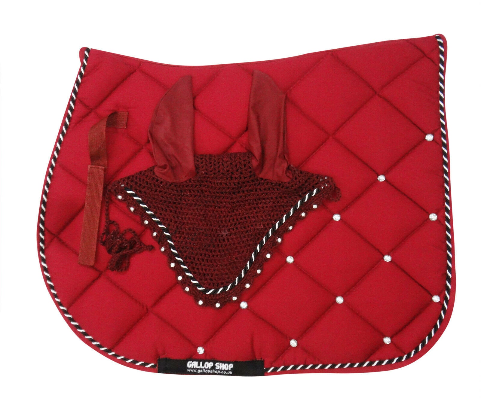 Horse Saddle Pad With Matching Ear Riding Pony Outdoor Etsy