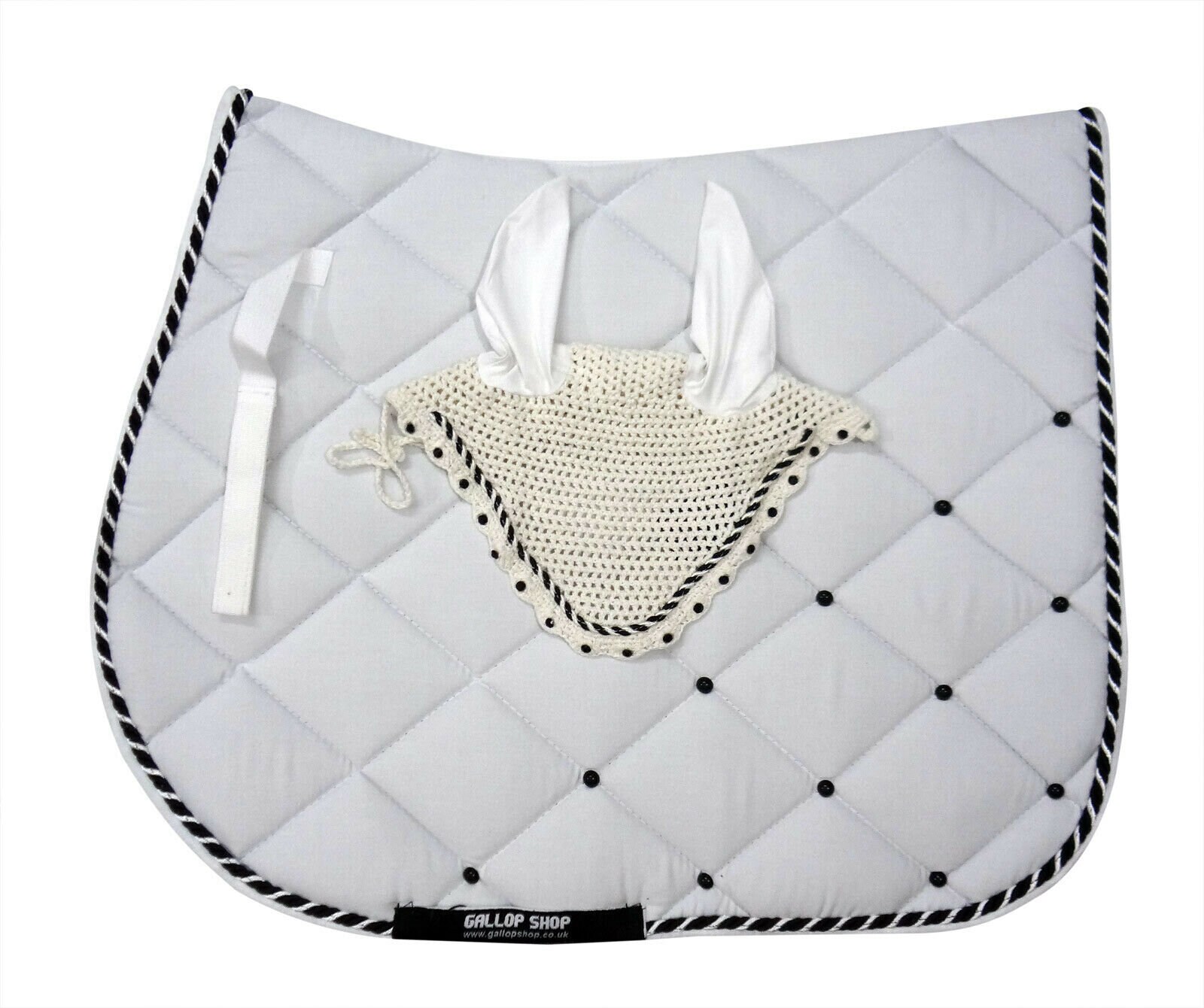 Horse Saddle Pad With Matching Ear Riding Pony Outdoor Etsy