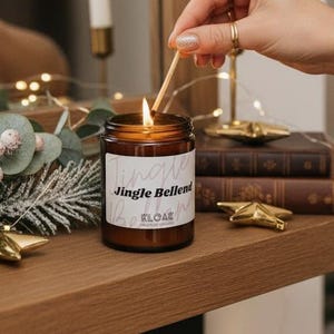 Funny Secret Santa Gift | Jingle Bellend Christmas Candle