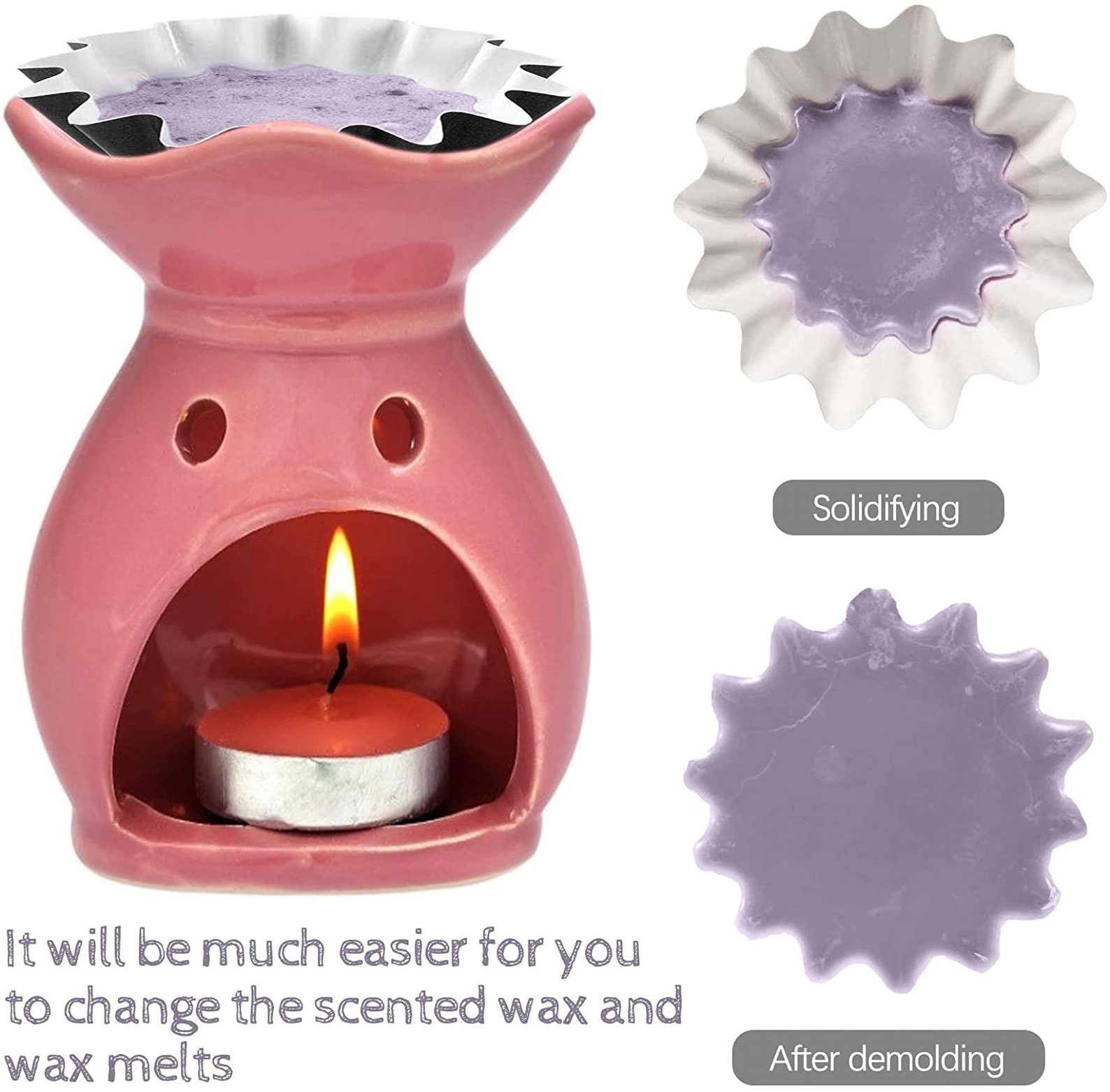 Reusable Colorful Wax Melt Warmer Liners 5pc/10pc/35pc/50pc Etsy
