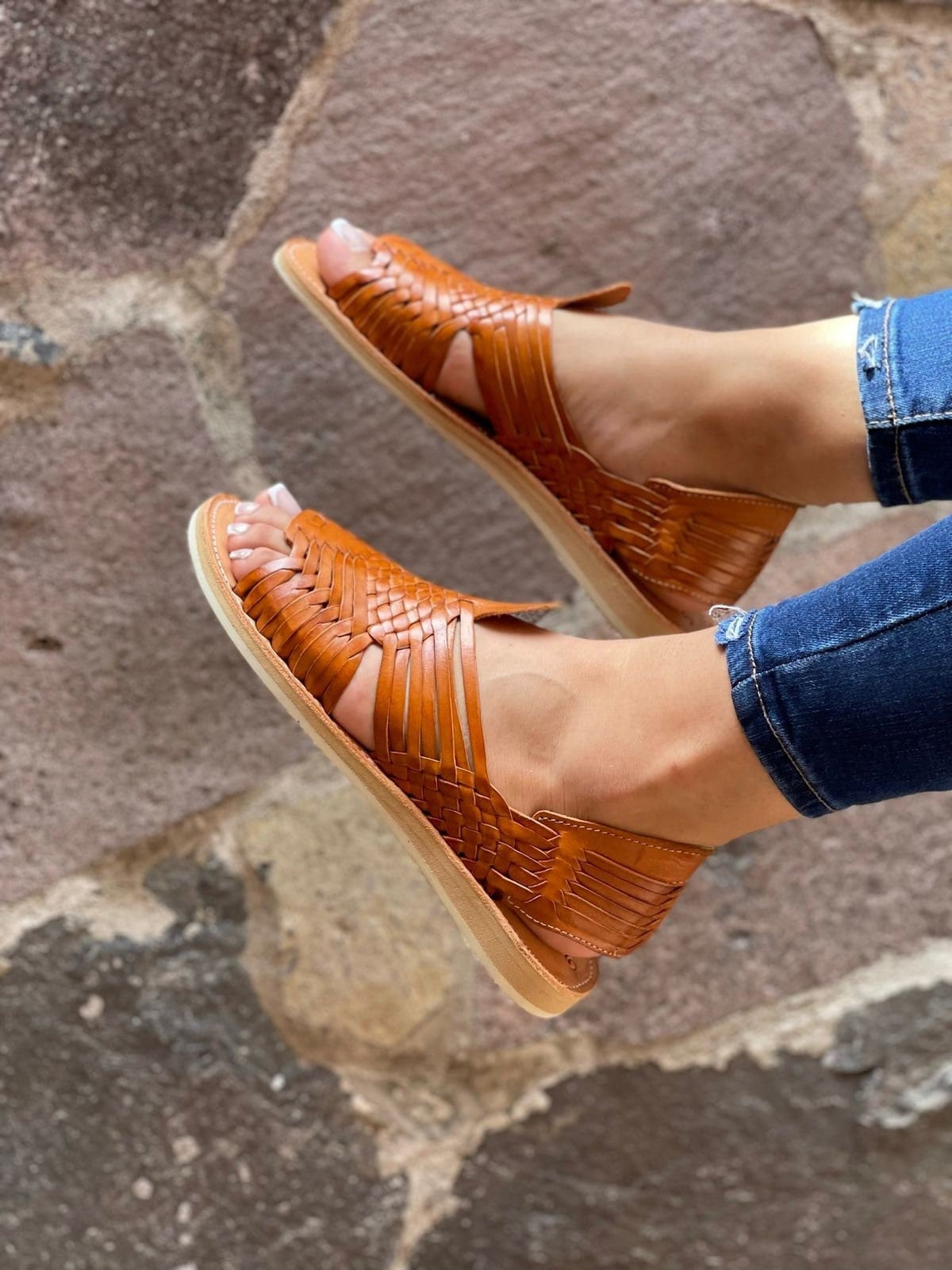 ethical huarache sandals