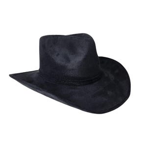 handmade cowboy hat, black cowboy hat