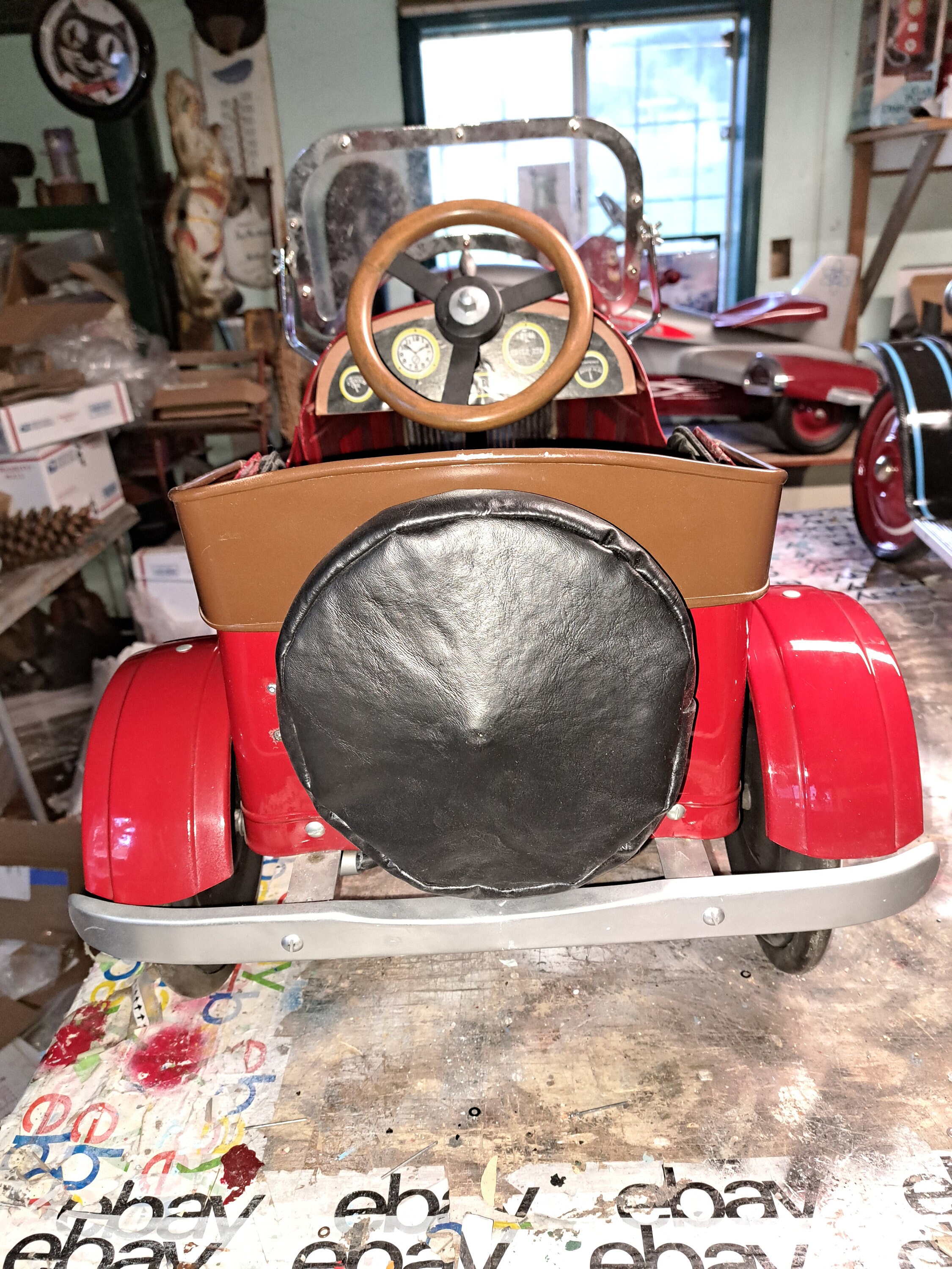 1950 Leeway Full Size Pedal Car Restored England Etsy