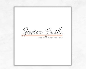 Set di logo per fotografia di matrimonio, modello di logo per fotografia, logo aziendale, kit di branding per fotografia di matrimonio, logo personalizzato - MGB16