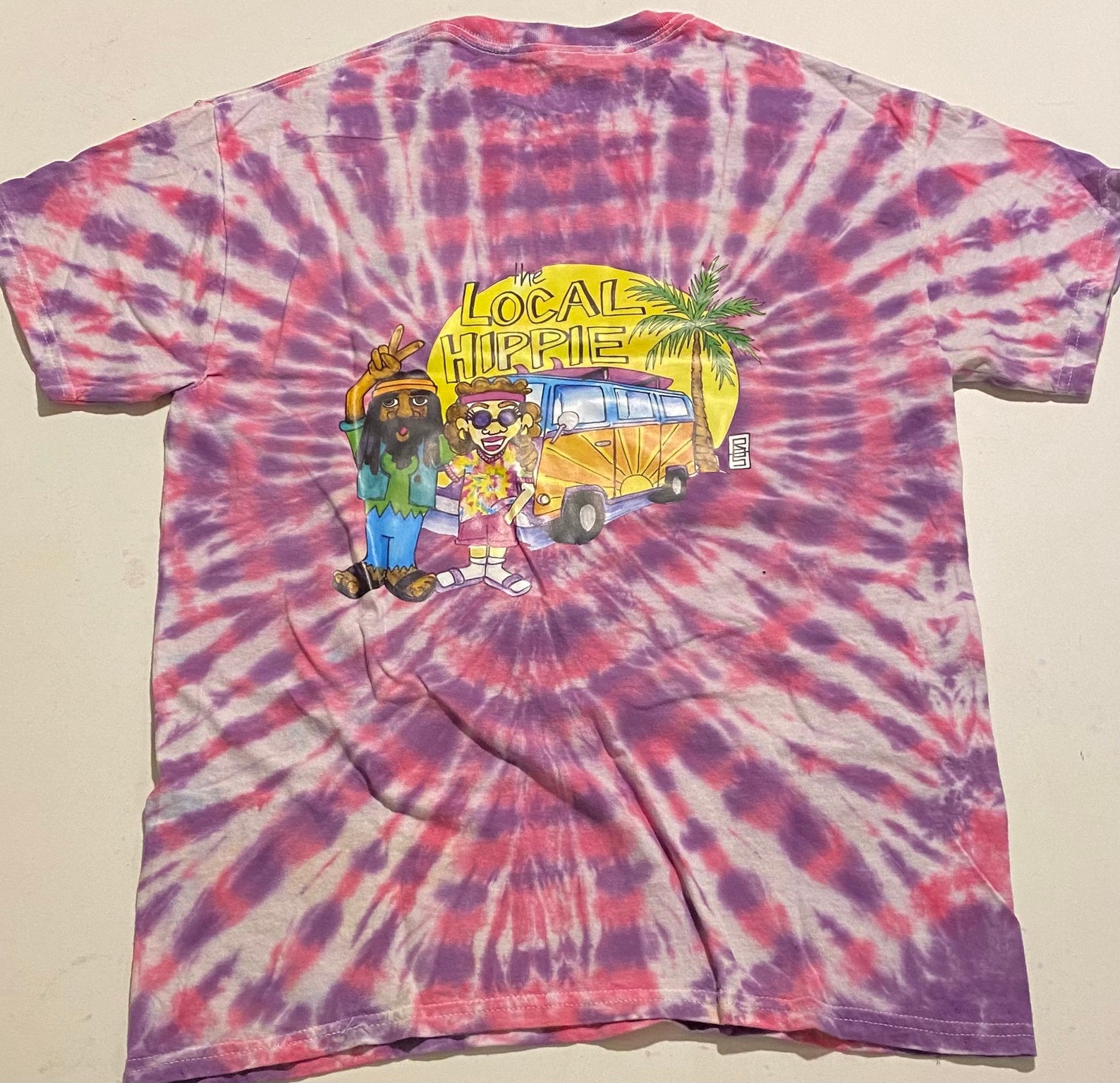 The Local Hippie Tie Dye T-Shirt | Etsy