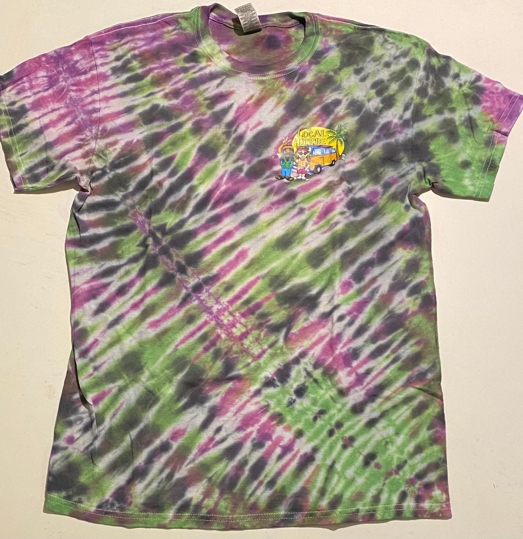 The Local Hippie Tie Dye T-shirt - Etsy