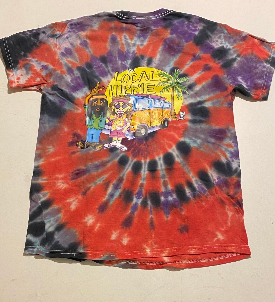 The Local Hippie Tie Dye TShirt Etsy