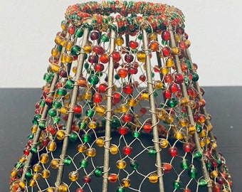 Beaded Lamp Shade - Etsy