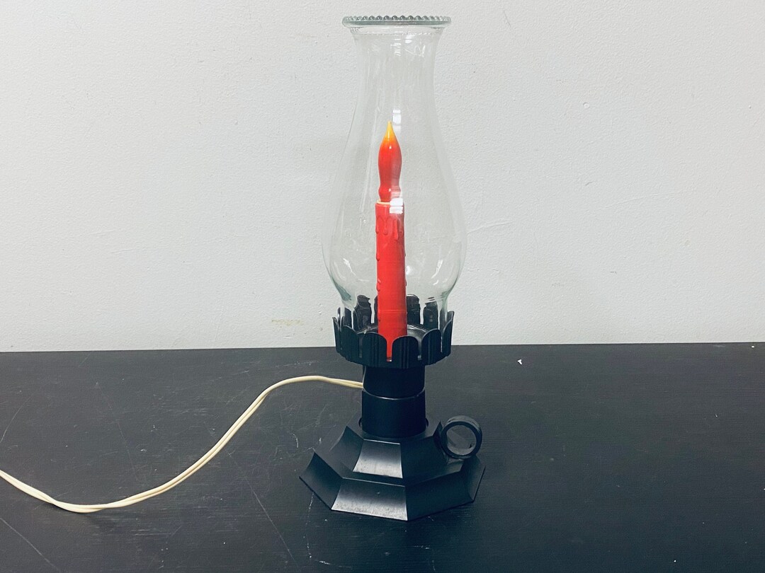 Vintage GEM 12.5 Electric Christmas Candle Lamp With Etsy