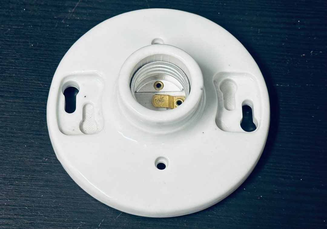 Porcelain Ceiling Lamp Keyless 660W Light Bulb Socket Fixture Etsy