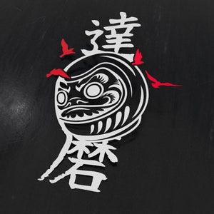 Daruma - multicolor jdm cars stickers, custom jdm car accessories, jdm car stickers, jdm car decals, jdm car sticker, jdm car decal