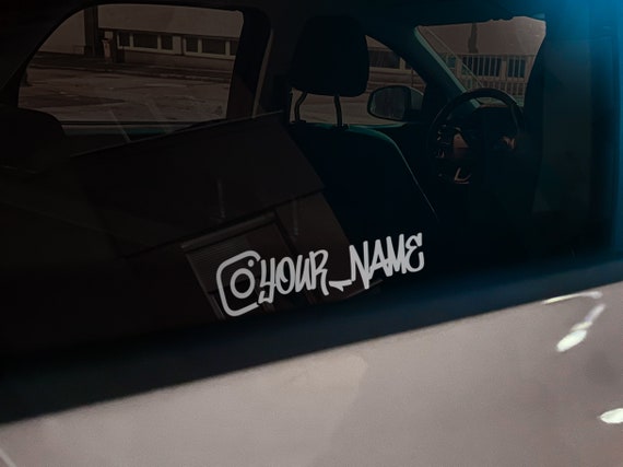 Adesivo Personalizzato Per I Social Media, Adesivo Per Finestrini Auto (acquista Uno E Ricevine Uno Gratis) - Italia - Foto 12