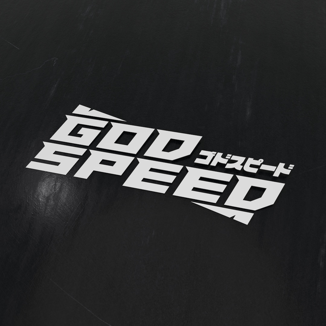 God Speed Jdm Cars Stickers, Jdm Car Accessories, Jdm Car Stickers, Jdm