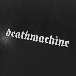 Deathmachine - adesivi per auto jdm, accessori per auto jdm, adesivi per auto jdm, decalcomanie per auto jdm, adesivi per auto jdm, decalcomania per auto jdm (2 pezzi per ordine)