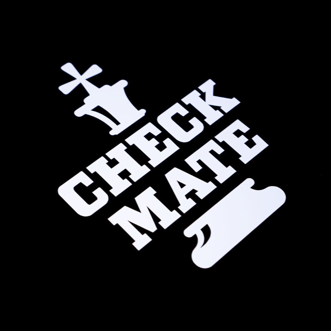 Checkmate Jdm Cars Stickers Jdm Car Accessories Jdm Car Etsy