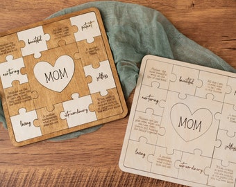 Mother's Day Wood Puzzle