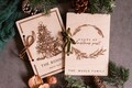 Christmas Card Keeper, Christmas Card Book, Personalize Christmas Card Album, Cards of Christmas Past, Christmas Card Storage