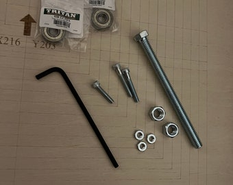 Hardware Kit Only | For use only with Digital Download Rotary Cup Leveler Xtool D1 and M1