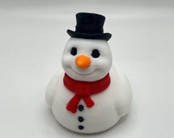 Snowman Dash Duck