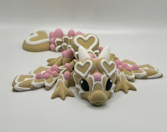Tiny Heart Cookie Dragon