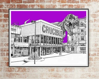 The Crucible, Sheffield - Prints & Cards