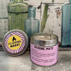 Funny Candles - Mood Candles - Scented Candles - Novelty Gifts - Friendship Gifts - Funny Present -  Funny Birthday Gifts