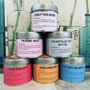 Funny Candles - Funny Birthday Christmas Gifts - Rude Candles - Mood Scented Candles - Novelty Gifts - Gifts for Her- Funny Presents Gifts