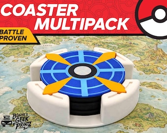 PokeBall-onderzetters: huisdecoratie gamer