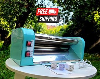 Electric dough sheeter machine, 220 or 110 volt, professional 15.7"/19.7" roller, kitchen gadgets, mother's day gift, baking clipart
