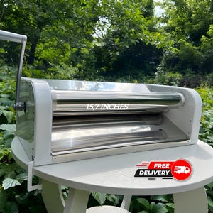 Manuelle Teigausrollmaschine, 40 cm (15,7 Zoll), Geschenk für Mutter und Großmutter, Teigausrollmaschine, Küche, Pizza.