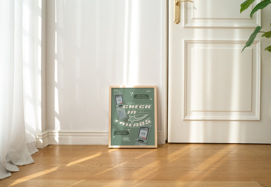 Retro Quote Art Print, Motivational Wall Decor, Digital Print ...