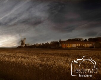 Cley Windmill Norfolk at Night Framed Print