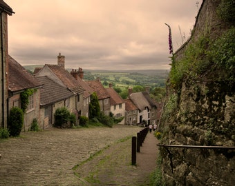 Gold Hill (Hovis Hill) Framed Print