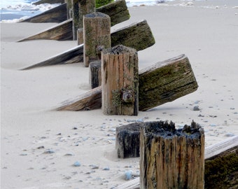 Breakers Barmouth Wales Framed Print